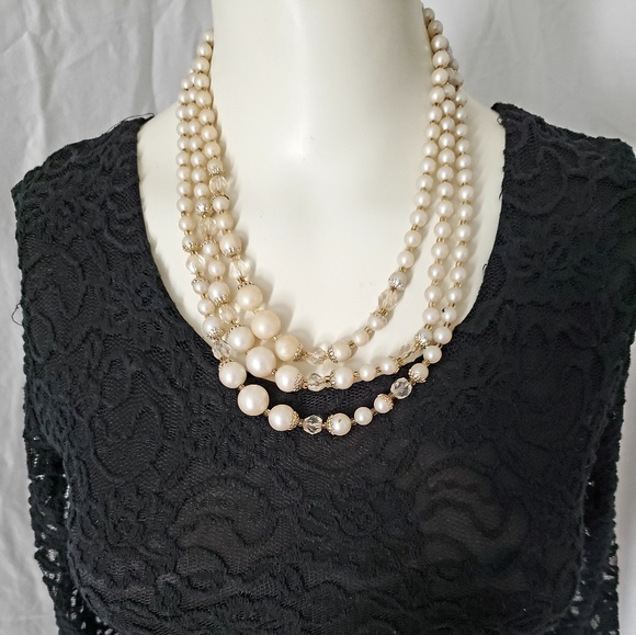 Anthropologie Alice & You Lace Overlay Dress - Picture 3 of 7